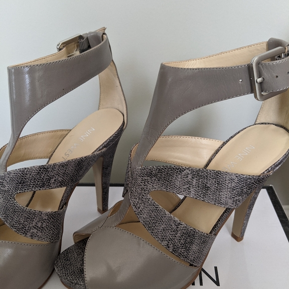 Nine West Peppino Leather Heels - Picture 6 of 6